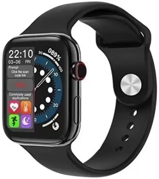 T500 Smart Watch for Men & Women, Black