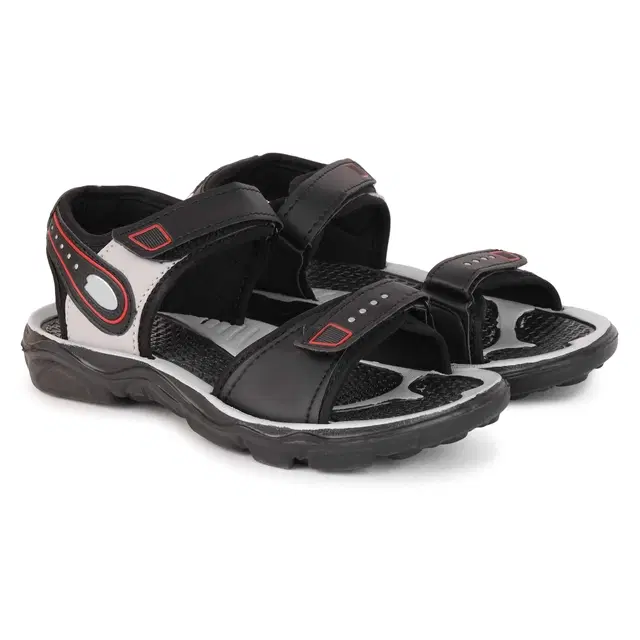 Sandals for Boys (Black, 1C)