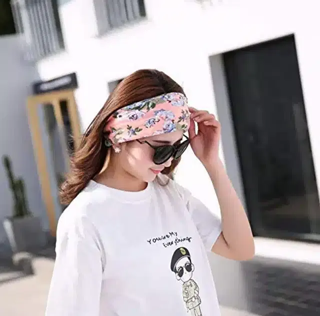 Multipurpose Bandana for Women, Pack of 2 (Assorted)
