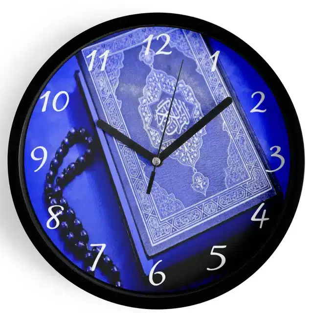 Analog Wall Clock, Multicolor, 7 inches