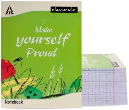 CLASSMATE Single Line Notebook, 120 Page, Pack of 12