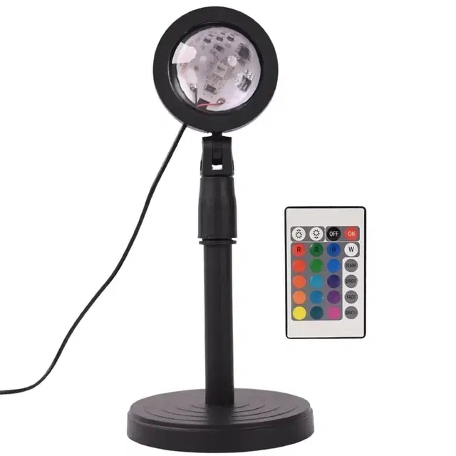Sunset Projection Led Ambient Night Light For Aesthetic Room Decor