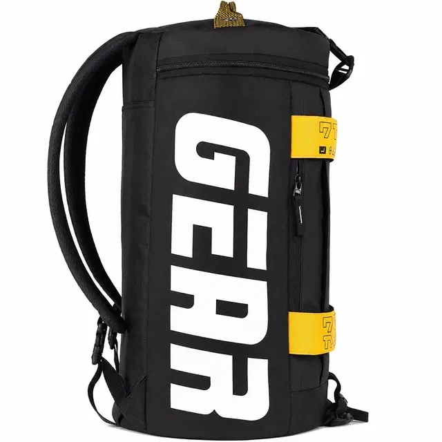 Gear Statement Maxis, 34L Regular Hand Duffel Bag for Men & Women, Black
