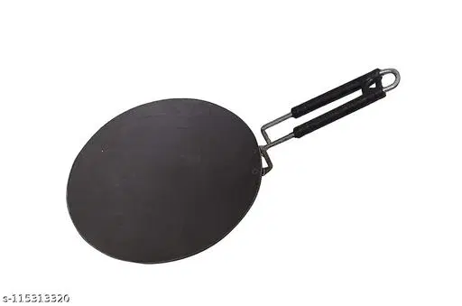 Cast Iron Tawa, Black