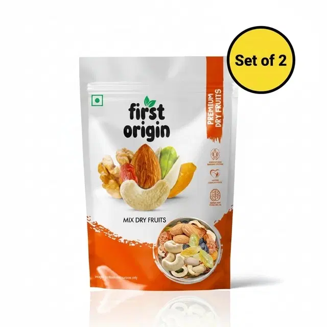 First Origin Mix Dry Fruits 2X250 g (Set of 2)