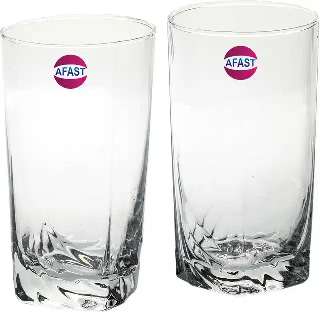 Fancy Water & Wine Glass, 300 ml, Pack of 2