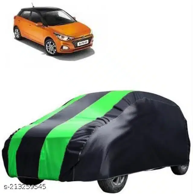 Taffeta Waterproof Car Cover for Hyundai Elite i20, Multicolor