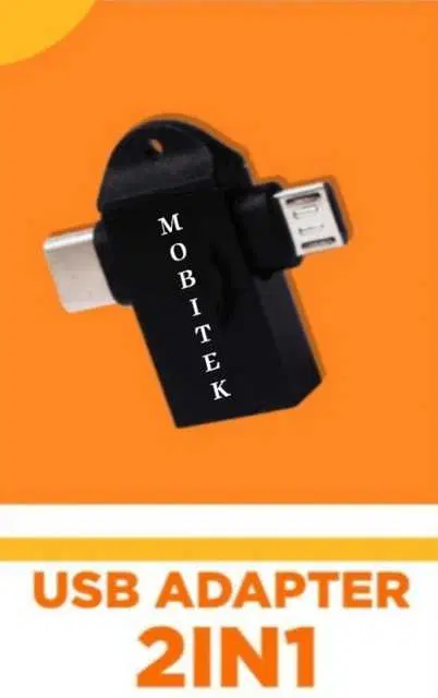2 In 1 Type C And Micro Otg Male To Usb A 3.0 Female High Speed Data Transfer, Multicolor, R-181