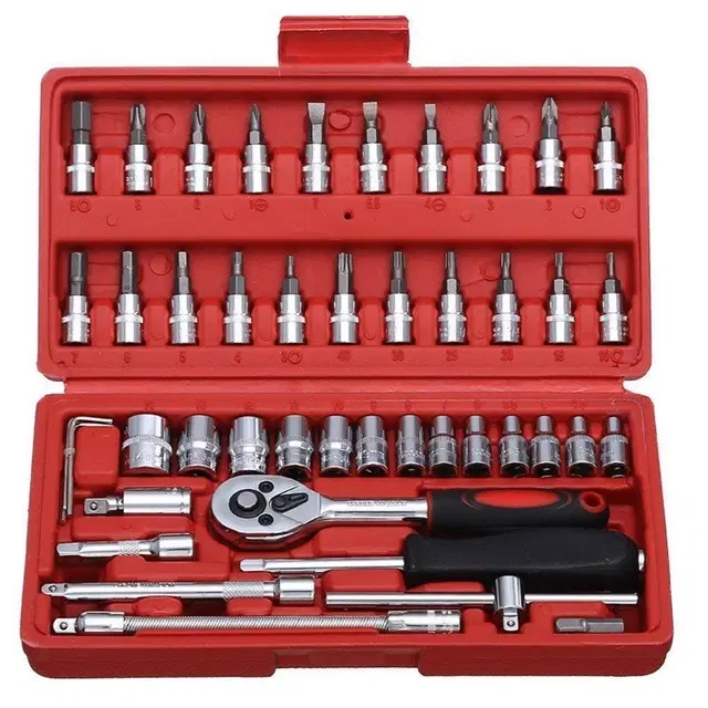 Shopper52 46-in-1 Pcs Hand Tool Kit, Pack of 1