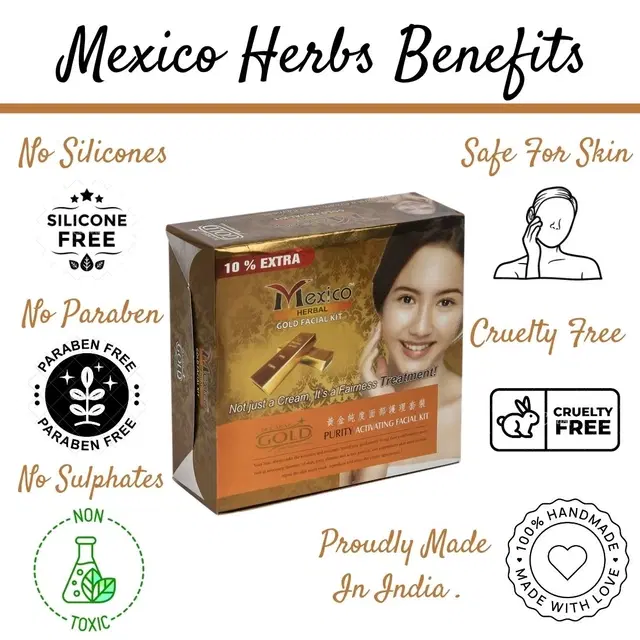 Maxico Herbal Gold Facial Kit