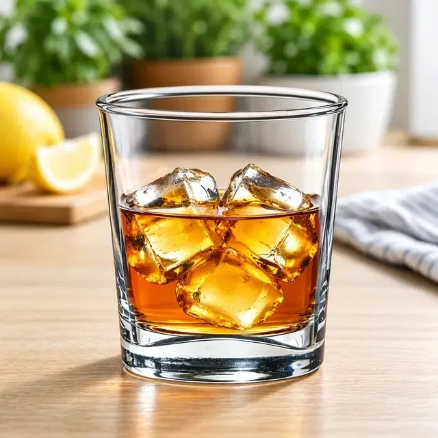 Yera Prima Oak Whiskey Glass, 295 ml, Set Of 6 – Premium Whiskey & Scotch Glasses