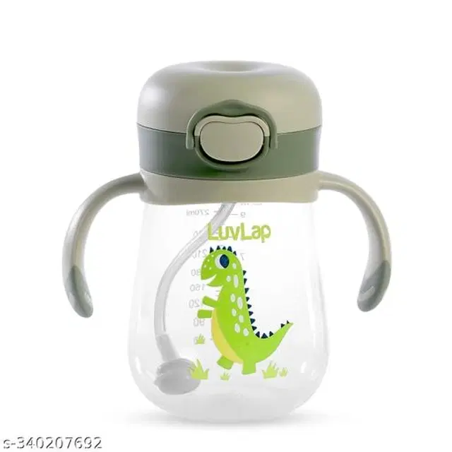 LuvLap Plastic Feeding Bottle for Baby, Multicolor, 250 ml