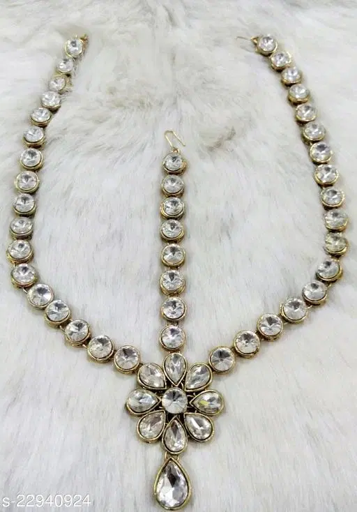 Alloy Mangtikka for Women, White