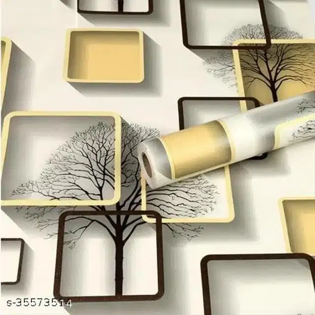 Vinyl Wallpaper for Home, Multicolor, 45x220 cm