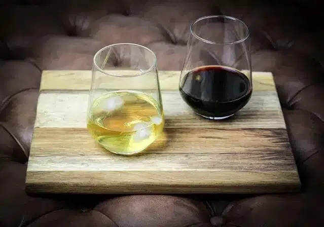 Liquor cum Cocktail Glasses, Transparent, 350 ml, Pack of 2