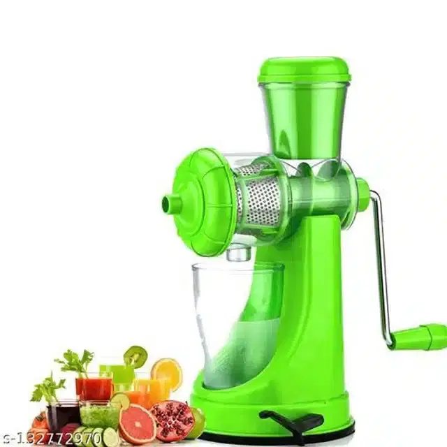 Plastic Manual Juicer, Multicolor