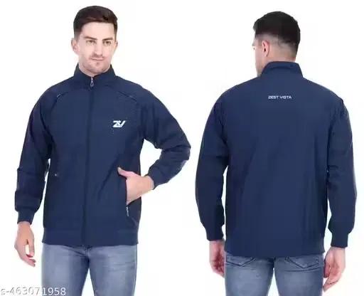 Windcheater for Men, Blue (M)
