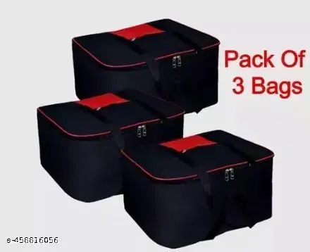 Nylon Clothes Cover,  (Blue),  (Pack Of 3)