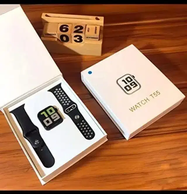 Smartwatch for Unisex, Black