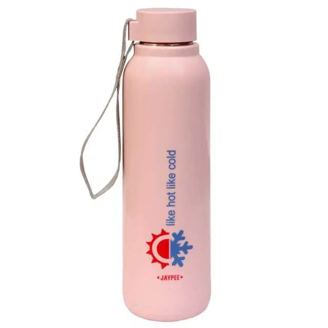 Brightsteel Hot & Cold Steel Insulated Water Bottle, Pink, 700 ml, J-143
