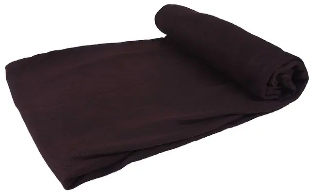 Fleece Blanket, Brown, 60x90 Inches