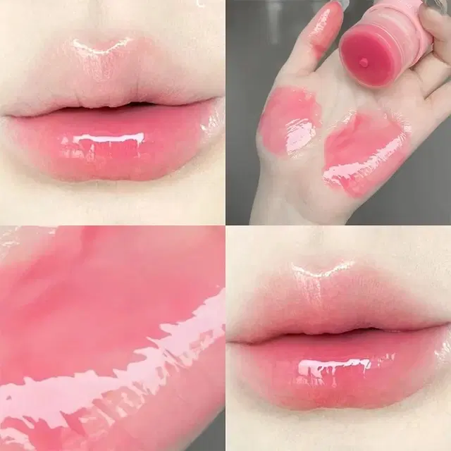 Gege Bear Translucent Essence Moisturizing Longlasting Korean Lip Balm, Multicolor