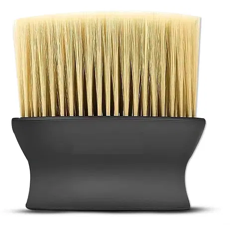 Car Interior Dirt Cleaning Brush, Black & Beige