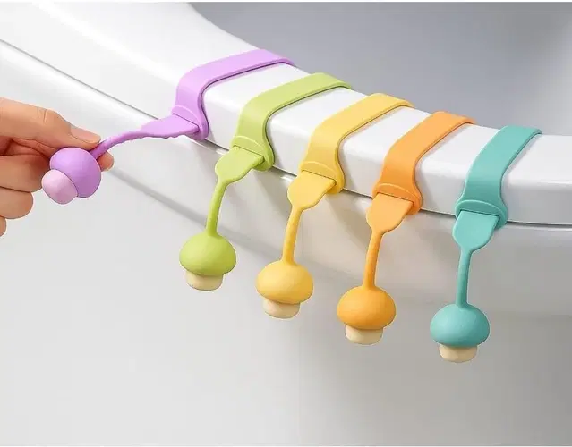5-Pack Flexible Toilet Seat Lifter Handles