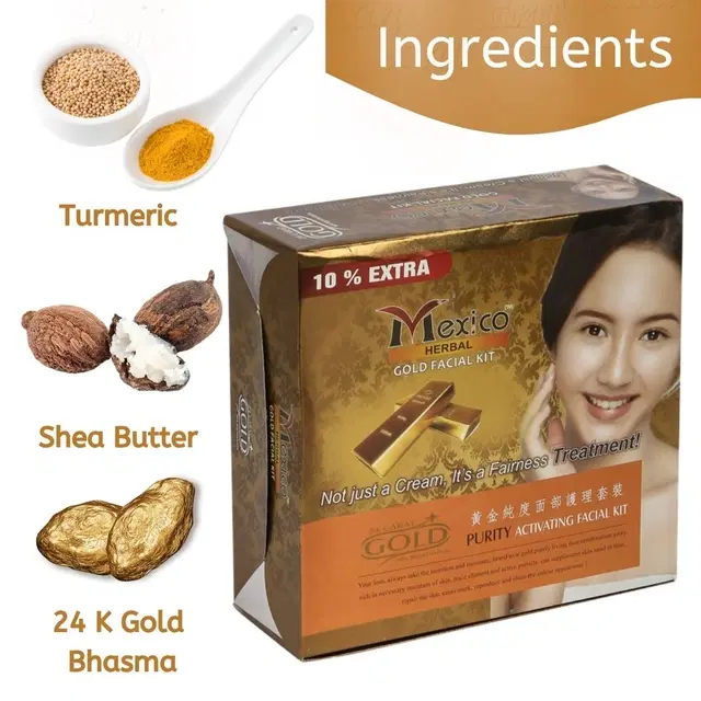 Maxico Herbal Gold Facial Kit