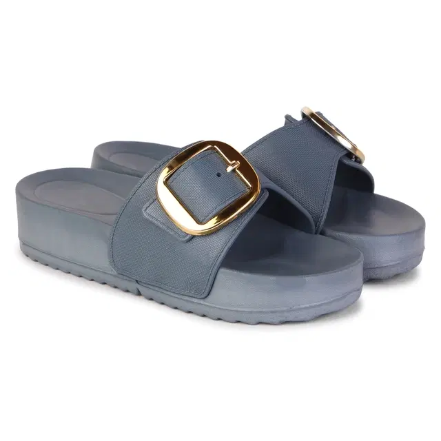 Sliders for Women (Grey, 5)