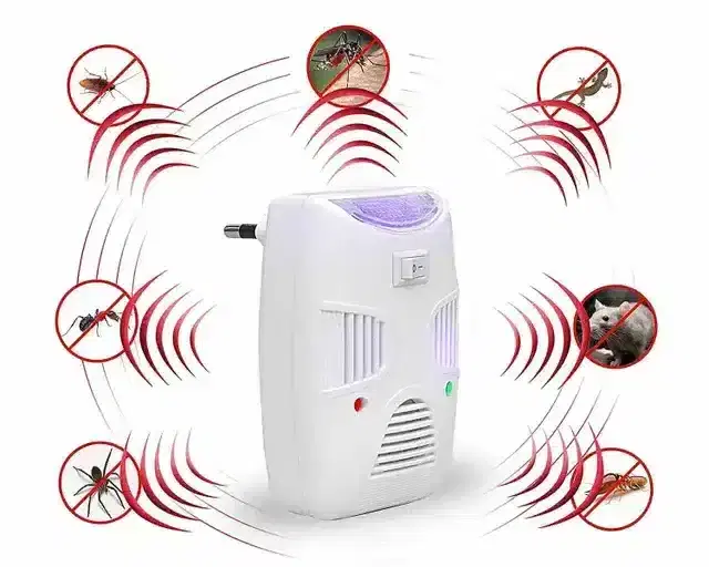 K Kudos Pest Repellent Machine To Repel Lizard Rats Cockroach Mosquito, White