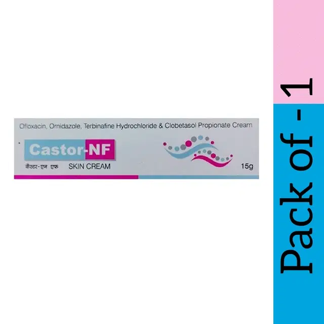 Castor-NF Skin Cream, 15 g, Pack of 1