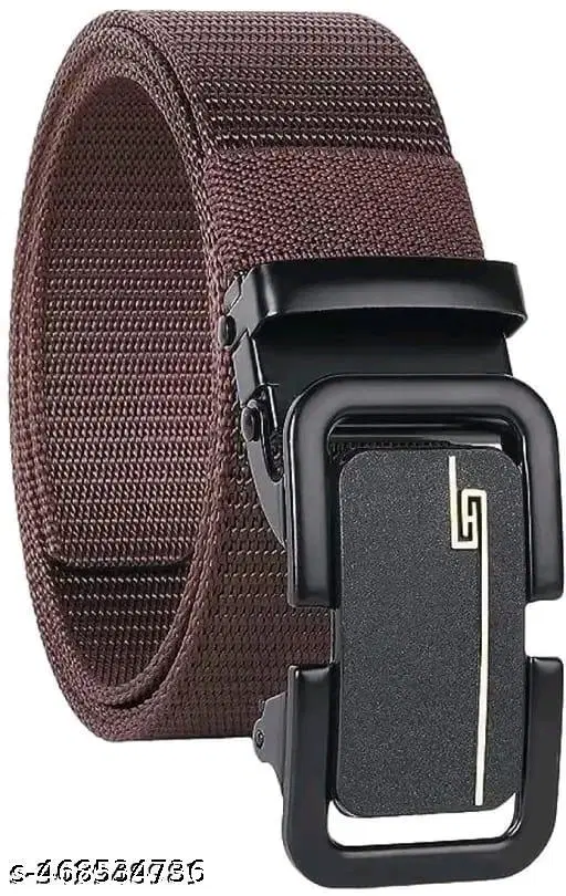 Canvas Belt for Men (Multicolor, 26)