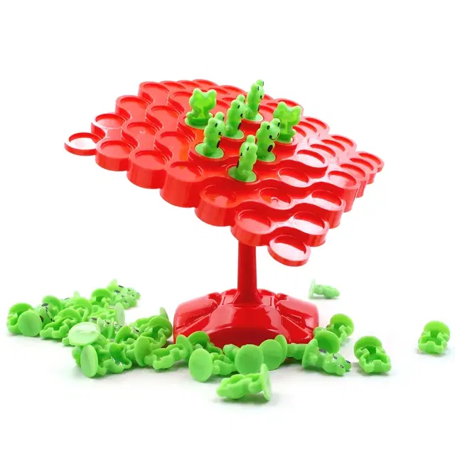 Toy Cloud Frog Tree Balancing Stacking Game, 50 Animals