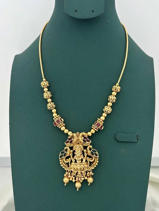 Traditional Wedding Wear Jewellery Set for Women (Lime, Free Size)