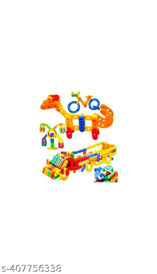 Building Blocks for Kids, Multicolor, Pack of 110