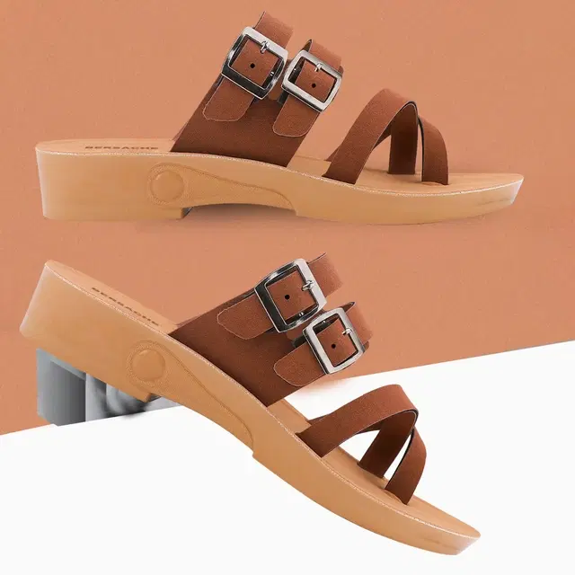 Slippers for Women, Brown (5)