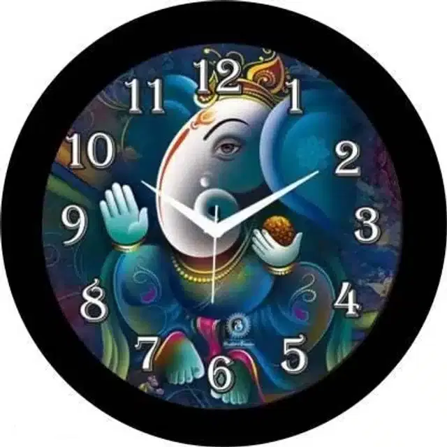 Analog Wall Clock, Multicolor