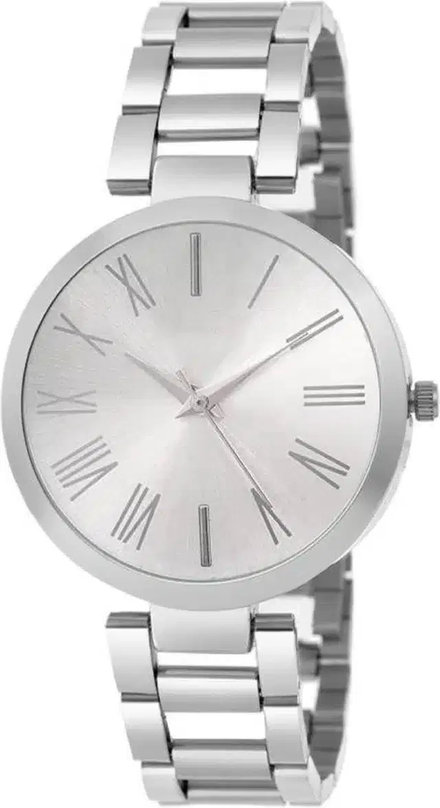 Analog Watches for Women (Silver)