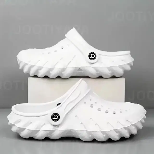 Clogs for Men (White, 8)
