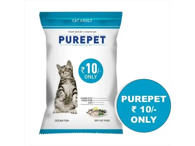 Purepet Ocean Fish Cat Adult Food, 30 g, Pack Of 1