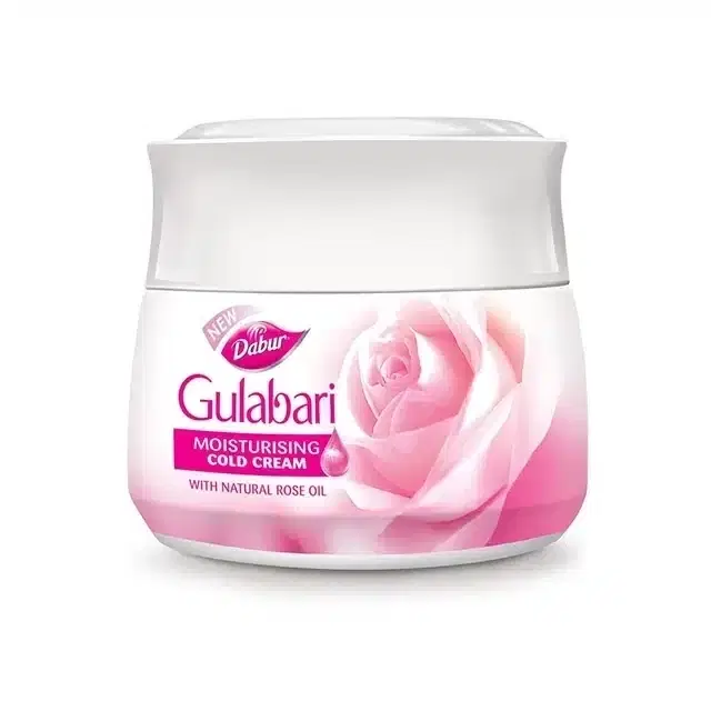 Dabur Gulabri Moisturiser Cold Cream 55 ml + Free Gulabari Clay Face Wash 15 ml