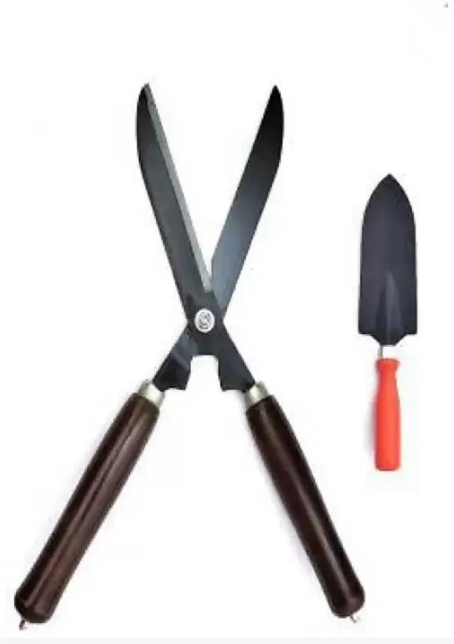 Gardening Tools Set, Black & Orange, Set of 2