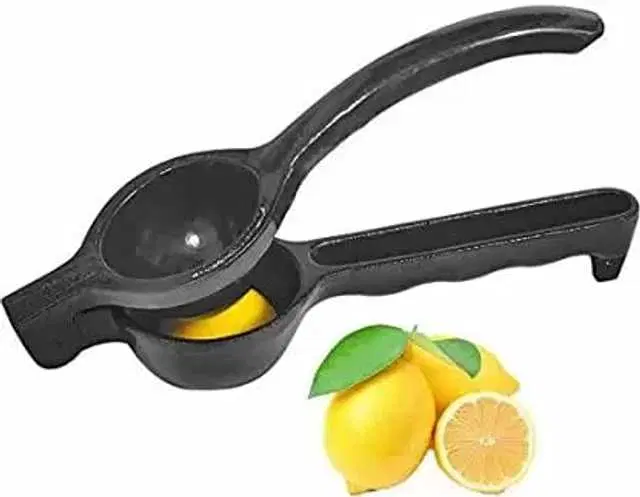 MN Enterprises Lemon Squeezer Stainless Plasticheavy Duty, Kitchen Tools, Black, MN_16
