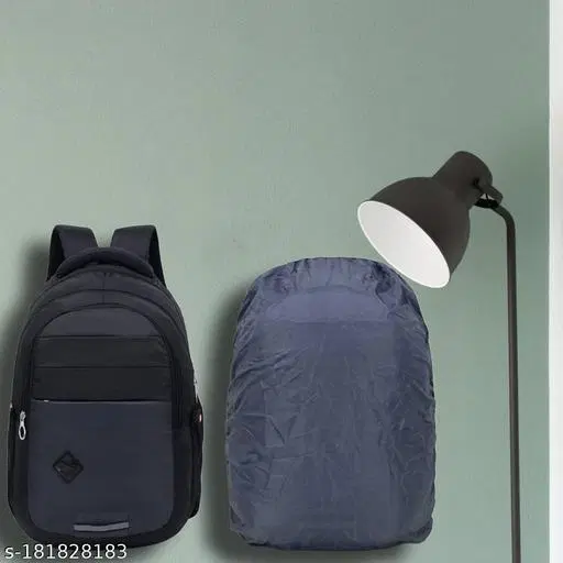 Nylon Backpack for Men & Women, Black