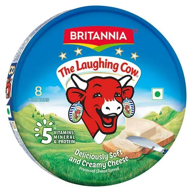 Britannia Laughing Cow Creamy Processed Cheese 120 g