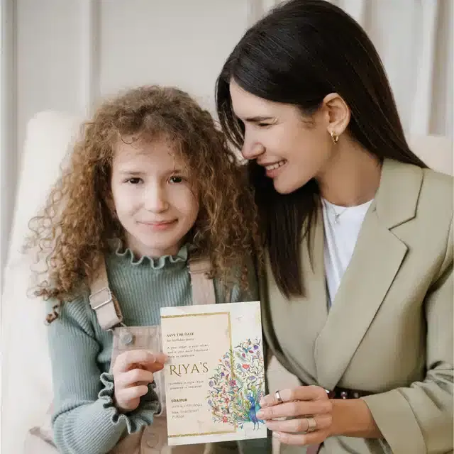 Birthday Party Greetings with Envelope, Multicolor