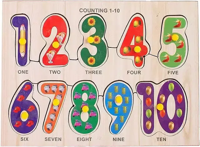 Puzzle Board Game, Multicolor