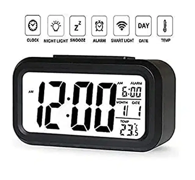 LCD Display Digital Black, Black