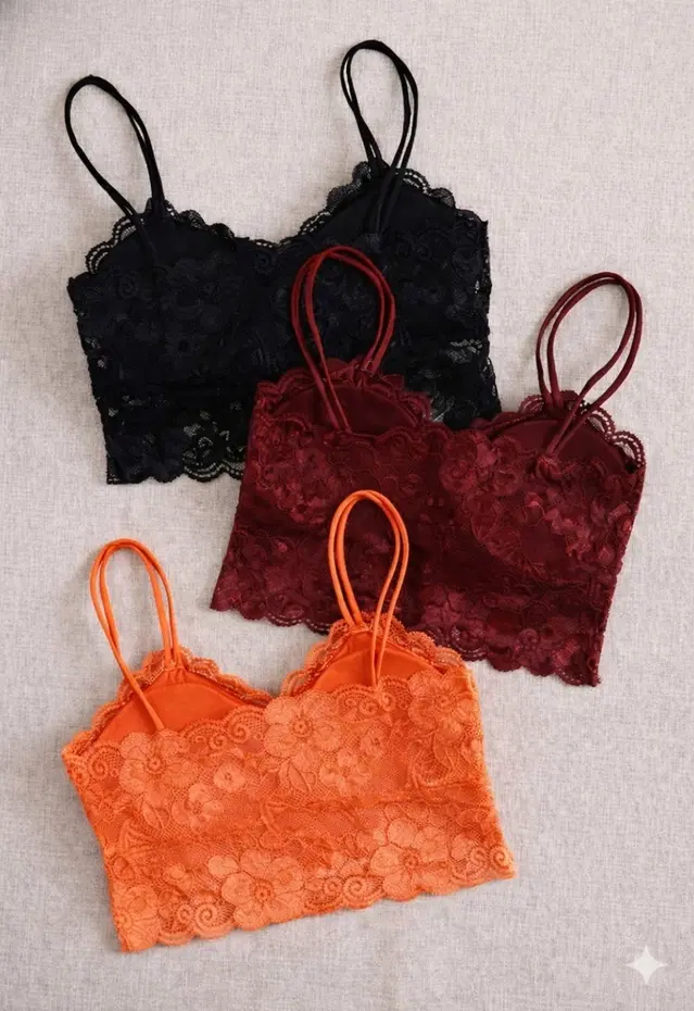 Cotton Solid Padded Bras for Women, Multicolour, Pack of 3 (28)